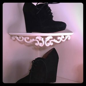Nine West, Black Wedges size 7M